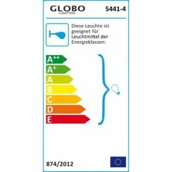 Globo LORD Deckenspot Chrom, Holz hell, 4-flammig 15 Globo LORD Deckenspot Chrom, Holz hell, 4-flammig -Bürolampen Verkäufe globo lord deckenspot 5441 4 5