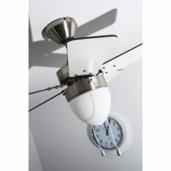 Globo MARVA Ventilator Nickel-Matt, Grau, Edelstahl, Weiß, 1-flammig 34 Globo MARVA Ventilator Nickel-Matt, Grau, Edelstahl, Weiß, 1-flammig -Bürolampen Verkäufe globo marva ventilator 332 do1 8