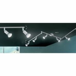 Globo MATRIX Strahler Nickel-Matt, Edelstahl, 6-flammig