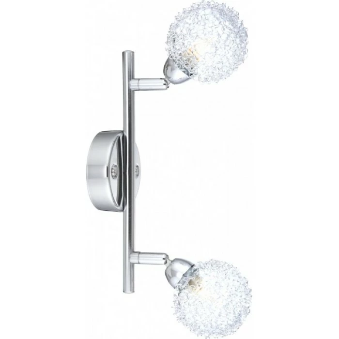 Globo ORINA Strahler Chrom, Weiß, 2-flammig 2 Globo ORINA Strahler Chrom, Weiß, 2-flammig – Bild 2