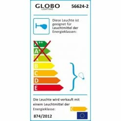 Globo ORINA Strahler Chrom, Weiß, 2-flammig 5 Globo ORINA Strahler Chrom, Weiß, 2-flammig -Bürolampen Verkäufe globo orina strahler 56624 2 2