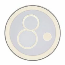 Globo ROBA Deckenleuchte LED Wei&szlig;, 1-flammig, Fernbedienung -Bürolampen Verkäufe globo roba deckenleuchte 48423 36 2