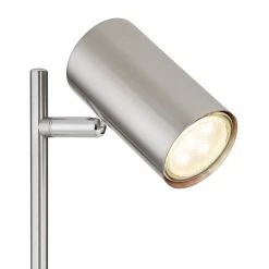 Globo ROBBY Tischleuchte Nickel-Matt, 1-flammig -Bürolampen Verkäufe globo robby tischleuchte 57910t 2