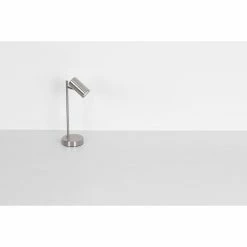 Globo ROBBY Tischleuchte Nickel-Matt, 1-flammig -Bürolampen Verkäufe globo robby tischleuchte 57910t 5