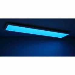 Globo ROSI LED Panel Weiß, 1-flammig, Fernbedienung, Farbwechsler -Bürolampen Verkäufe globo rosi led panel 41604d5rgbsh 16