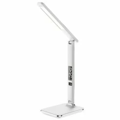 Globo TANNA Tischleuchte LED Weiß, 1-flammig -Bürolampen Verkäufe globo tanna tischleuchte 58378w 3