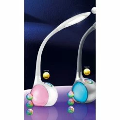 Globo TARRON Tischleuchte LED Weiß, Transparent, Klar, 3-flammig