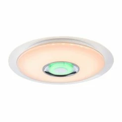 GLOBO TUNE Deckenleuchte LED Weiß, 2-flammig, Fernbedienung, Farbwechsler -Bürolampen Verkäufe globo tune deckenleuchte 41341 24 10