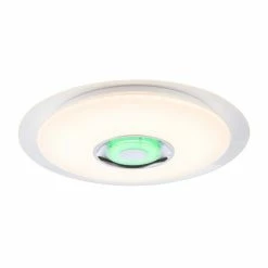 GLOBO TUNE Deckenleuchte LED Weiß, 2-flammig, Fernbedienung, Farbwechsler -Bürolampen Verkäufe globo tune deckenleuchte 41341 24 14