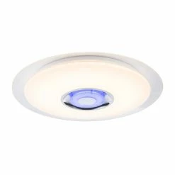 GLOBO TUNE Deckenleuchte LED Weiß, 2-flammig, Fernbedienung, Farbwechsler -Bürolampen Verkäufe globo tune deckenleuchte 41341 24 17