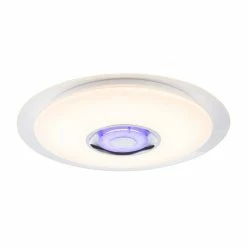 GLOBO TUNE Deckenleuchte LED Weiß, 2-flammig, Fernbedienung, Farbwechsler -Bürolampen Verkäufe globo tune deckenleuchte 41341 24 18