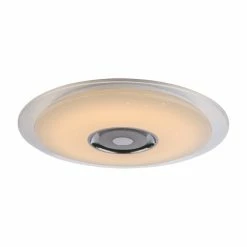 Globo TUNE Deckenleuchte LED Weiß, 2-flammig, Fernbedienung, Farbwechsler -Bürolampen Verkäufe globo tune deckenleuchte 41341 36 5