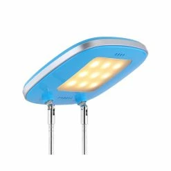 Globo ULICIA Tischleuchte LED Blau, 1-flammig -Bürolampen Verkäufe globo ulicia tischleuchte 58131b 2