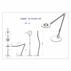 Globo URIAS Tischleuchte LED Schwarz, 1-flammig 15 Globo URIAS Tischleuchte LED Schwarz, 1-flammig -Bürolampen Verkäufe globo urias tischleuchte 58421b 7