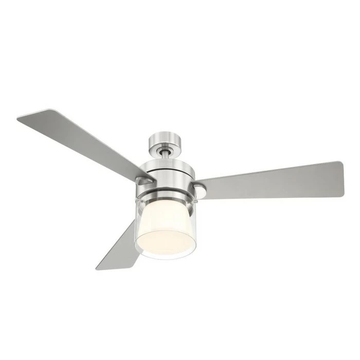 Globo VERLOSA Deckenventilator LED Nickel-Matt, 1-flammig, Fernbedienung 1 Globo VERLOSA Deckenventilator LED Nickel-Matt, 1-flammig, Fernbedienung