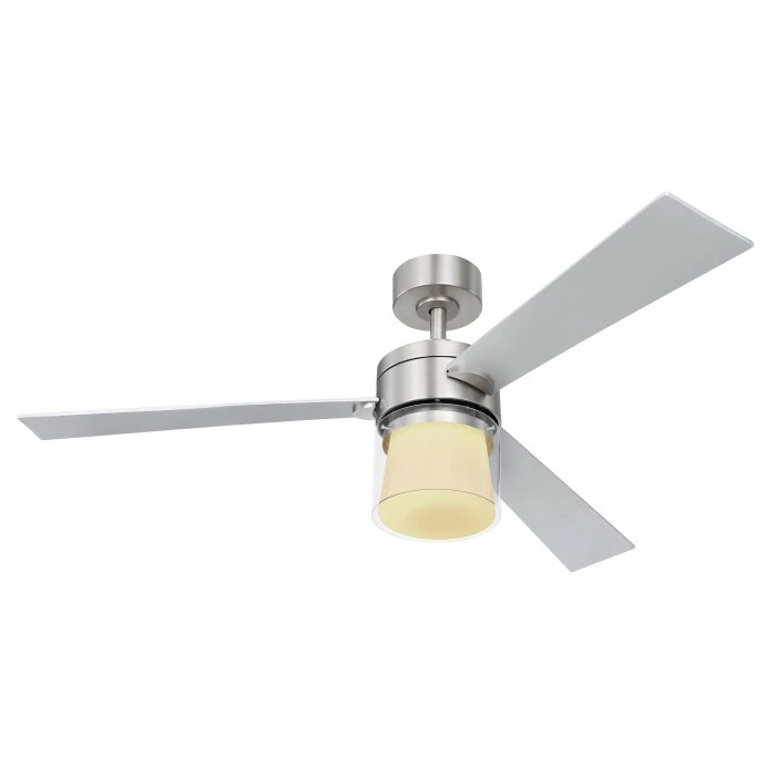 Globo VERLOSA Deckenventilator LED Nickel-Matt, 1-flammig, Fernbedienung 2 Globo VERLOSA Deckenventilator LED Nickel-Matt, 1-flammig, Fernbedienung – Bild 2
