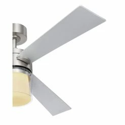 Globo VERLOSA Deckenventilator LED Nickel-Matt, 1-flammig, Fernbedienung 15 Globo VERLOSA Deckenventilator LED Nickel-Matt, 1-flammig, Fernbedienung -Bürolampen Verkäufe globo verlosa deckenventilator 03642 4