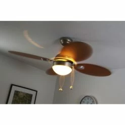 Globo WADE Ventilator Nickel-Matt, Edelstahl, 1-flammig -Bürolampen Verkäufe globo wade ventilator 318 do1 10