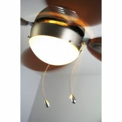 Globo WADE Ventilator Nickel-Matt, Edelstahl, 1-flammig -Bürolampen Verkäufe globo wade ventilator 318 do1 5