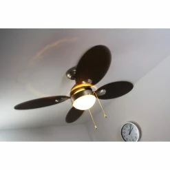 Globo WADE Ventilator Nickel-Matt, Edelstahl, 1-flammig -Bürolampen Verkäufe globo wade ventilator 318 do1 6