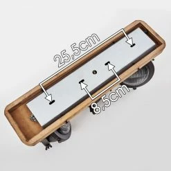 Hofstein Glostrup Deckenleuchte Edelstahl, Braun, 3-flammig 35 Hofstein Glostrup Deckenleuchte Edelstahl, Braun, 3-flammig -Bürolampen Verkäufe glostrup deckenleuchte h3335734 do1 17