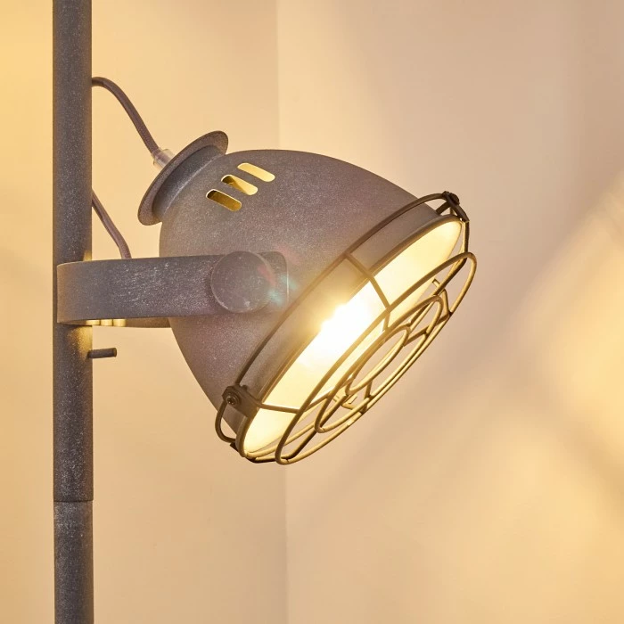 Hofstein Glostrup Stehleuchte Grau, 2-flammig 18 Hofstein Glostrup Stehleuchte Grau, 2-flammig – Bild 18