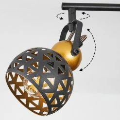 Hofstein Gomsrud Deckenleuchte Schwarz, 4-flammig -Bürolampen Verkäufe gomsrud deckenleuchte h3434659 5