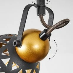 Hofstein Gomsrud Deckenleuchte Schwarz, 6-flammig -Bürolampen Verkäufe gomsrud deckenleuchte h3434666 2