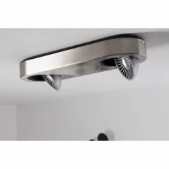Hofstein Granada Deckenleuchte LED Nickel-Matt, 2-flammig -Bürolampen Verkäufe granada deckenleuchte h3002278 18