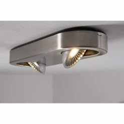 Hofstein Granada Deckenleuchte LED Nickel-Matt, 2-flammig -Bürolampen Verkäufe granada deckenleuchte h3002278 24