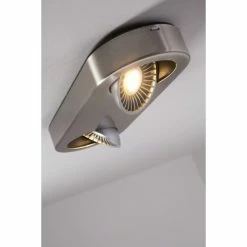 Hofstein Granada Deckenleuchte LED Nickel-Matt, 2-flammig -Bürolampen Verkäufe granada deckenleuchte h3002278 25