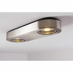 Hofstein Granada Deckenleuchte LED Nickel-Matt, 2-flammig -Bürolampen Verkäufe granada deckenleuchte h3002278 4