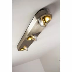 Hofstein Granada Deckenleuchte LED Nickel-Matt, 3-flammig -Bürolampen Verkäufe granada deckenleuchte h3002285 10