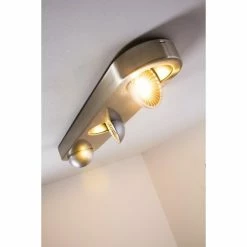 Hofstein Granada Deckenleuchte LED Nickel-Matt, 3-flammig -Bürolampen Verkäufe granada deckenleuchte h3002285 15