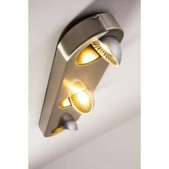 Hofstein Granada Deckenleuchte LED Nickel-Matt, 3-flammig -Bürolampen Verkäufe granada deckenleuchte h3002285 20