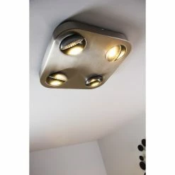 Hofstein Granada Deckenleuchte LED Nickel-Matt, 4-flammig 36 Hofstein Granada Deckenleuchte LED Nickel-Matt, 4-flammig -Bürolampen Verkäufe granada deckenleuchte h3002292 12