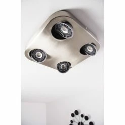 Hofstein Granada Deckenleuchte LED Nickel-Matt, 4-flammig 47 Hofstein Granada Deckenleuchte LED Nickel-Matt, 4-flammig -Bürolampen Verkäufe granada deckenleuchte h3002292 23