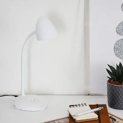 Hofstein Grenoble Tischleuchte LED Weiß, 1-flammig -Bürolampen Verkäufe grenoble tischleuchte h3371763 14