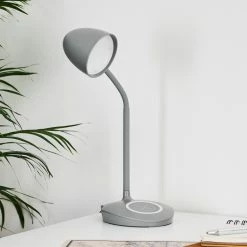 Hofstein Grenoble Tischleuchte LED Grau, 1-flammig -Bürolampen Verkäufe grenoble tischleuchte h3371787 5