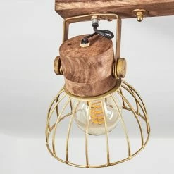 Hofstein Grunnfjord Deckenleuchte Gold, Holz dunkel, 2-flammig 22 Hofstein Grunnfjord Deckenleuchte Gold, Holz dunkel, 2-flammig -Bürolampen Verkäufe grunnfjord deckenleuchte h3442470 10