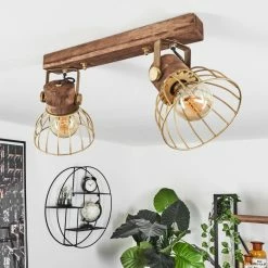 Hofstein Grunnfjord Deckenleuchte Gold, Holz dunkel, 2-flammig 21 Hofstein Grunnfjord Deckenleuchte Gold, Holz dunkel, 2-flammig -Bürolampen Verkäufe grunnfjord deckenleuchte h3442470 9