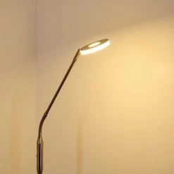 Hofstein Gulkana Stehleuchte LED Nickel-Matt, 1-flammig, Farbwechsler -Bürolampen Verkäufe gulkana stehleuchte h3306604 13