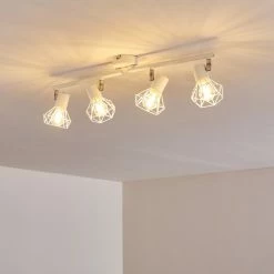 Hofstein Gullspang Deckenleuchte Weiß, 4-flammig -Bürolampen Verkäufe gullspang deckenleuchte h3348697 12