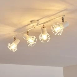 Hofstein Gullspang Deckenleuchte Weiß, 4-flammig -Bürolampen Verkäufe gullspang deckenleuchte h3348697 4