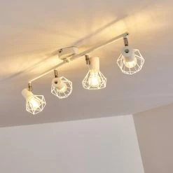 Hofstein Gullspang Deckenleuchte Weiß, 4-flammig -Bürolampen Verkäufe gullspang deckenleuchte h3348697 5