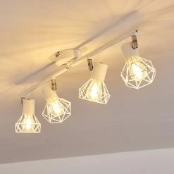 Hofstein Gullspang Deckenleuchte Weiß, 4-flammig -Bürolampen Verkäufe gullspang deckenleuchte h3348697 9