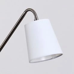 Hofstein Gunstock Stehleuchte Nickel glänzend, 2-flammig -Bürolampen Verkäufe gunstock stehleuchte h3354278 10