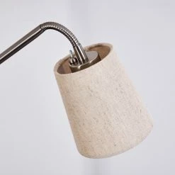 Hofstein Gunstock Stehleuchte Nickel glänzend, 2-flammig -Bürolampen Verkäufe gunstock stehleuchte h3354292 10