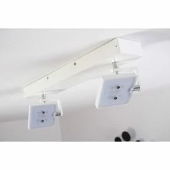 Hofstein Guyana Deckenspot LED Chrom, Weiß, 2-flammig -Bürolampen Verkäufe guyana deckenspot h3002377 17