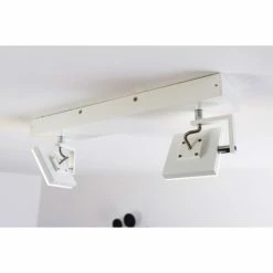 Hofstein Guyana Deckenspot LED Chrom, Weiß, 2-flammig -Bürolampen Verkäufe guyana deckenspot h3002377 22